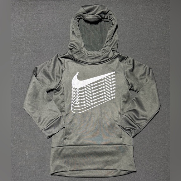 Girls Nike Black and Purple Hoodie and Sweatpants Size 6X - Picture 2 of 3